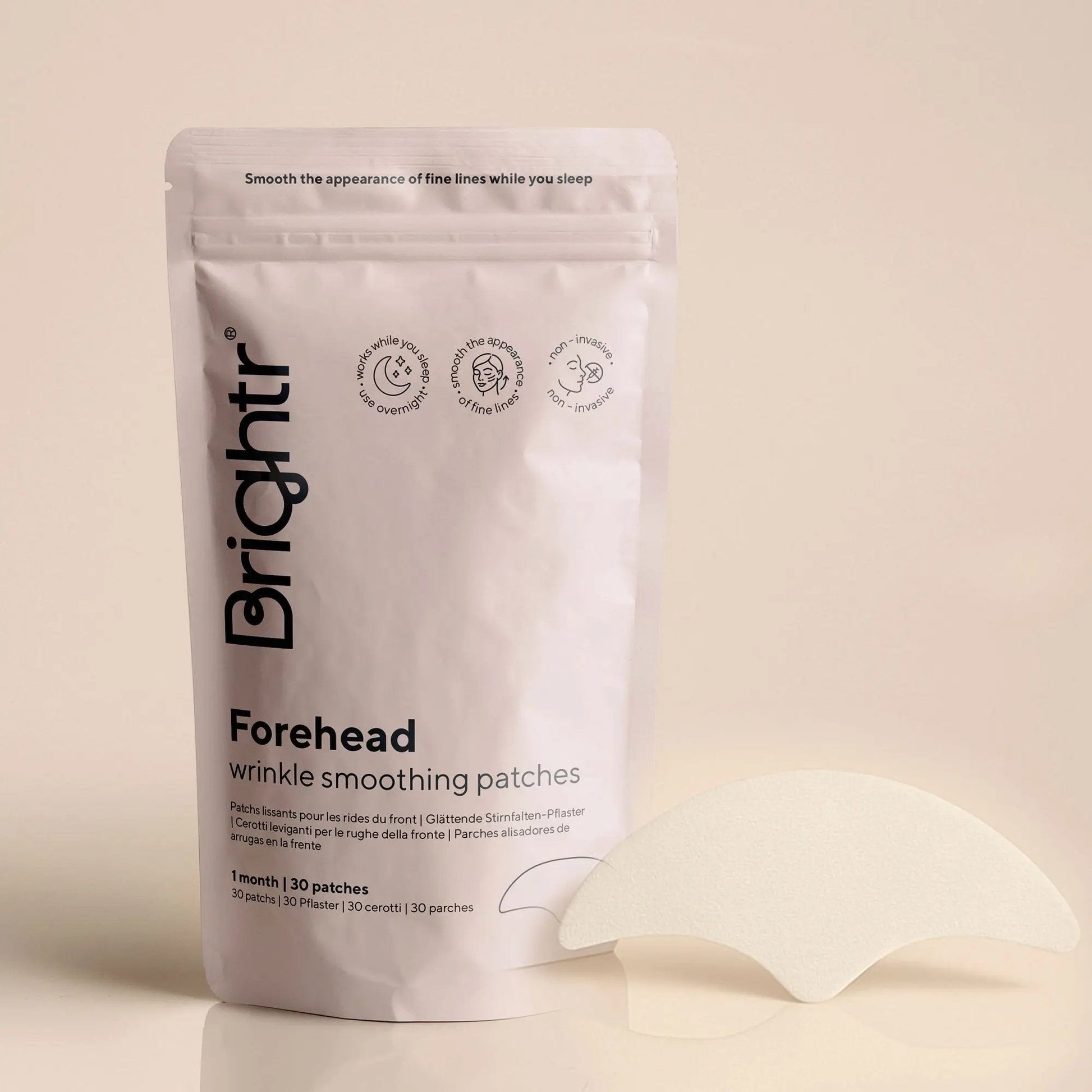 Brightr Face Tape Forehead Wrinkle Smoothing Patches