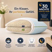 Brightr® Stella Hybrid verstellbares Kissen (40x80cm)